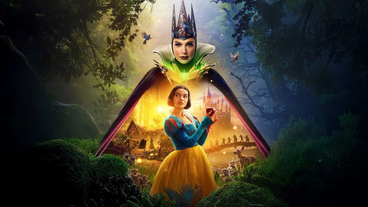 Snow White 2025 promotional movie artwork